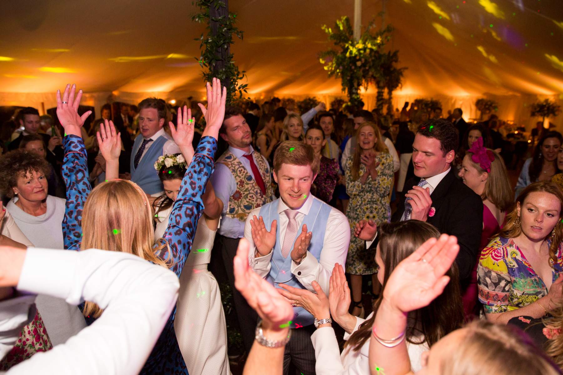 Maisie and Toby wedding marquee sailcloth tent Petworth West Sussex canvas poled reception drinks marquee