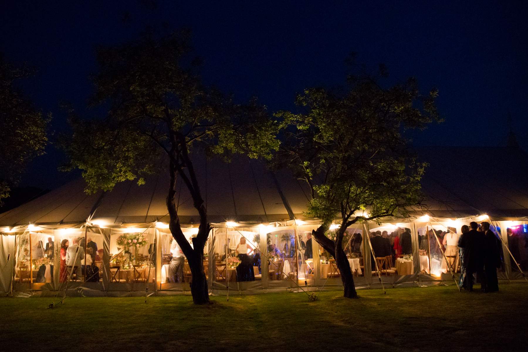 Maisie and Toby wedding marquee sailcloth tent Petworth West Sussex canvas poled reception drinks marquee